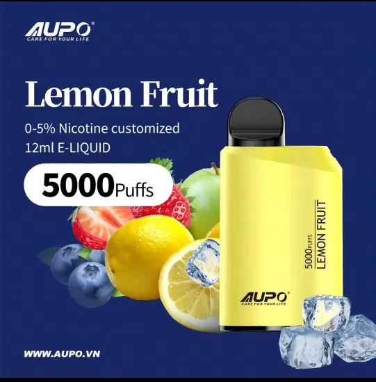 OEM ODM 공장 가격 Aupo Jetbar 5000 분첩 포드 일회용 전자 담배 LED 교체 가능 박스 바 니코틴 함량 0%/2%/14% 도매 저렴한 Vape